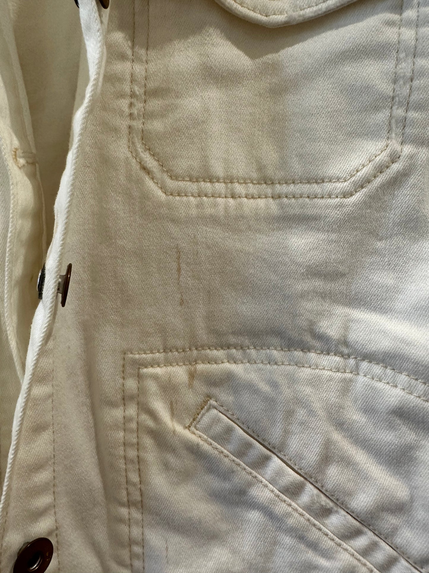 White Anthropologie Jacket