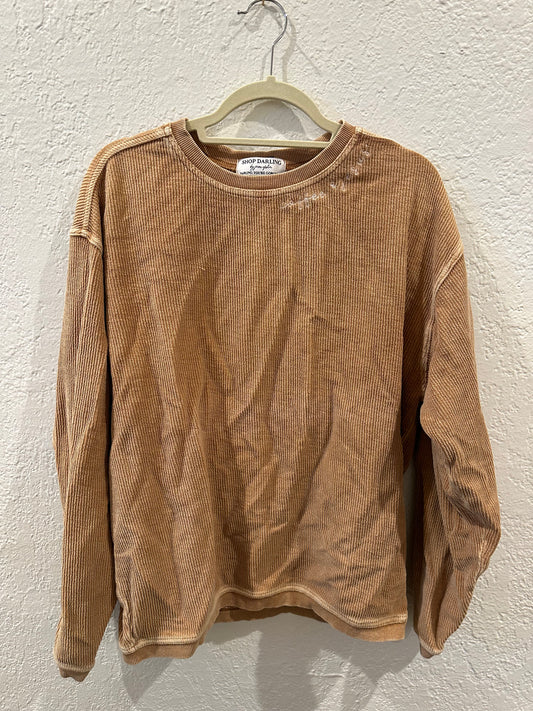 Coffee + Jesus Cord Pullover