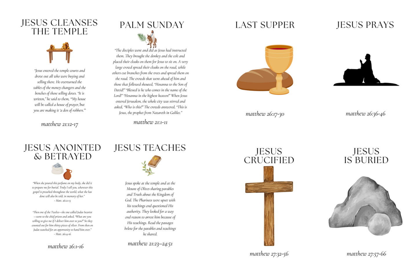 Holy Week Cards