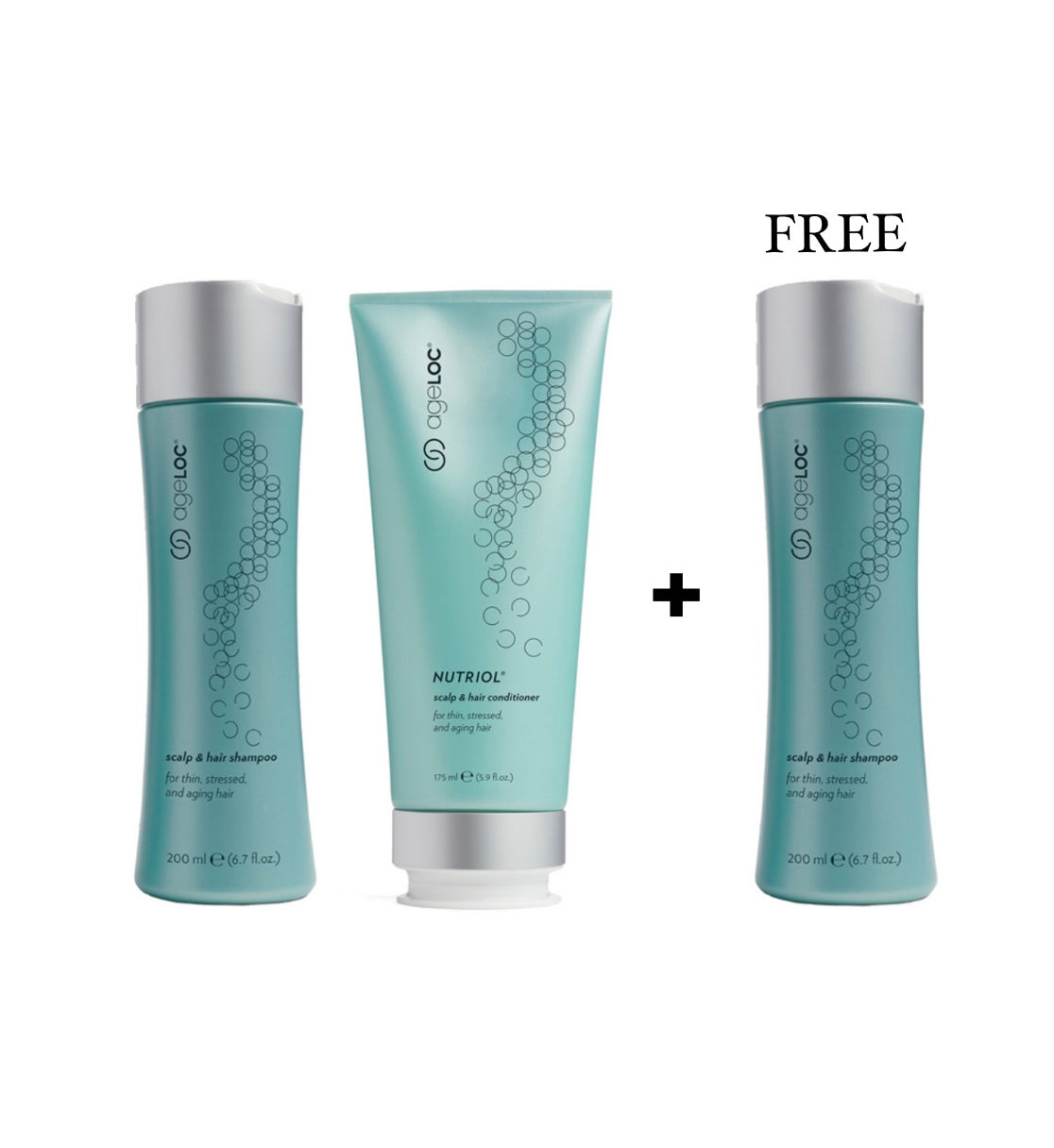 Hair Bundle + Free Shampoo