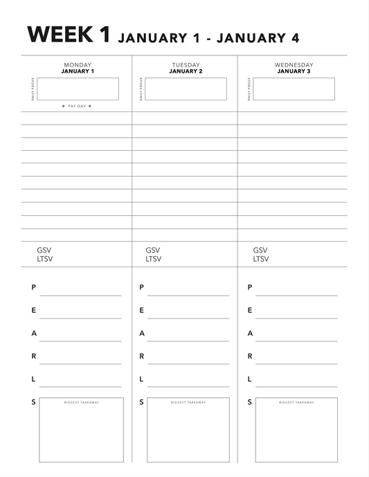 2024 Nu Skin Planner PDF Download (July-Dec)